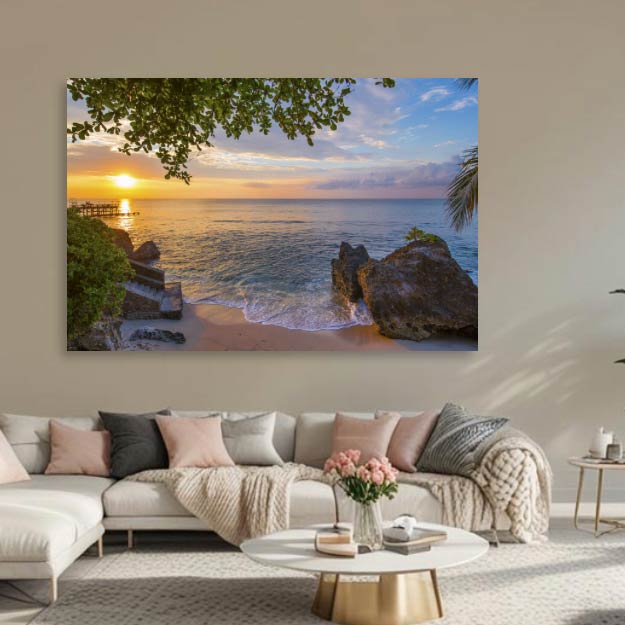 Zeezicht & Strandfoto's en schilderijen