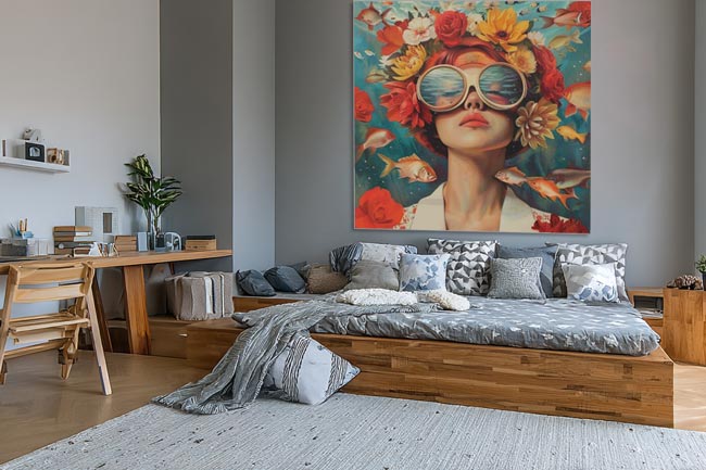 Wanddecoratie voor de babykamer