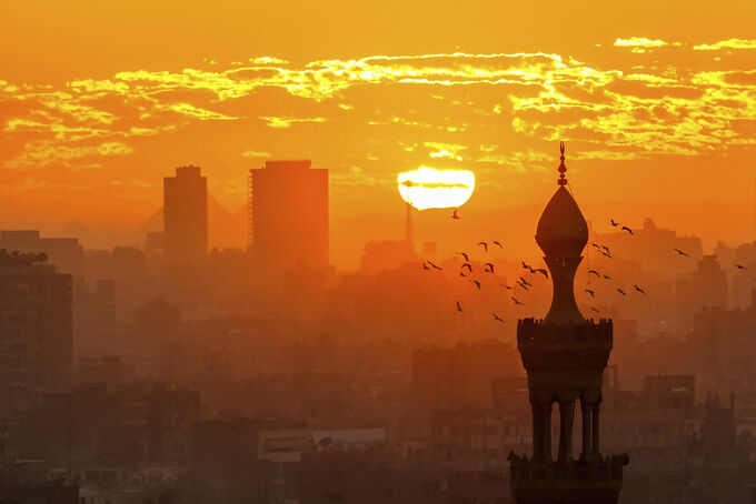 Sunset in Caïro