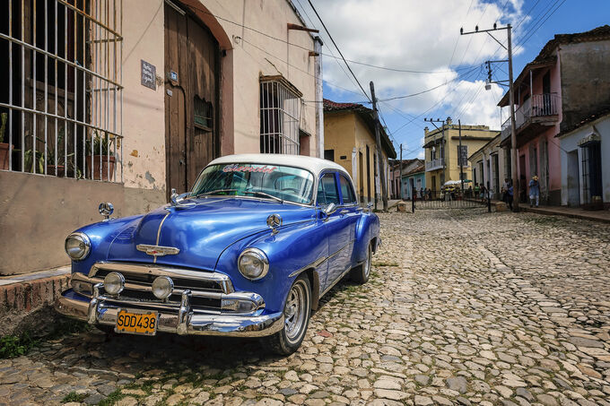 Oldtimer in Trinidad, Cuba