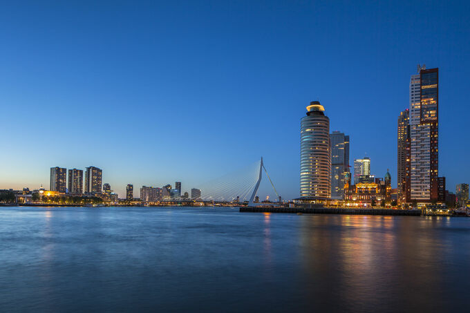 Blue Hour @ Rotterdam