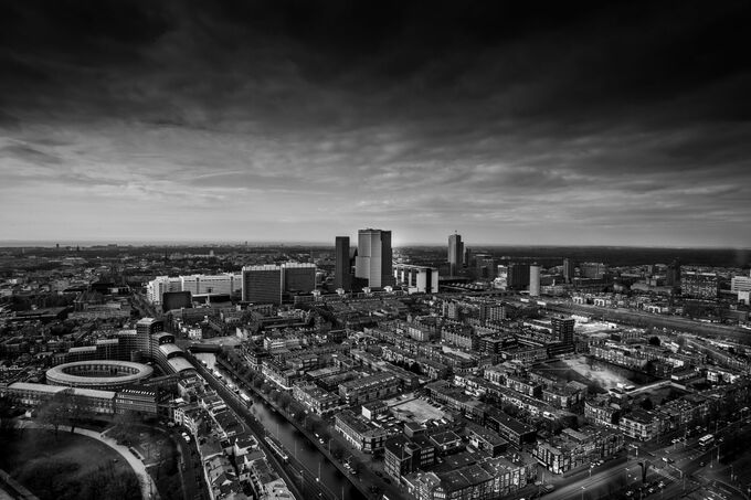 Haagse Toren Black & White