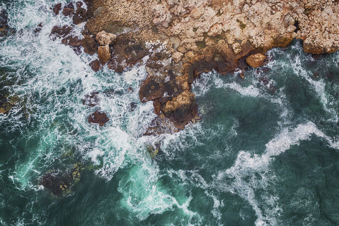 Rocky coastline