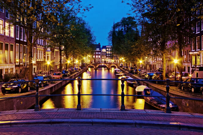 Leidsegracht at Night