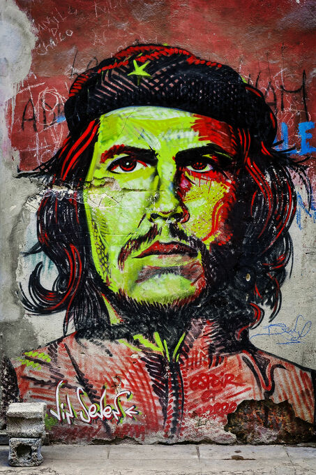 Che Guevara muurschildering