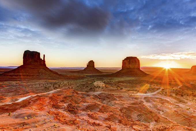 Monument Valley sunrise