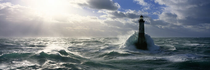 Armen lighthouse Panorama