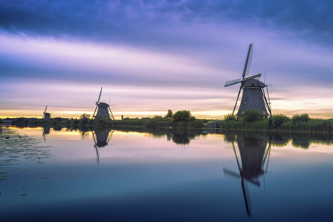 Kinderdijk windmills