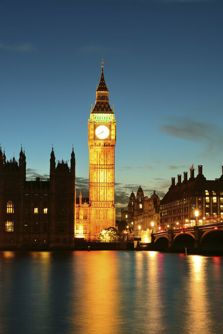 Big Ben by night, London