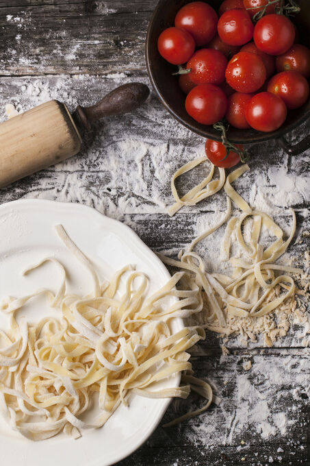 Pasta and Tomatoes