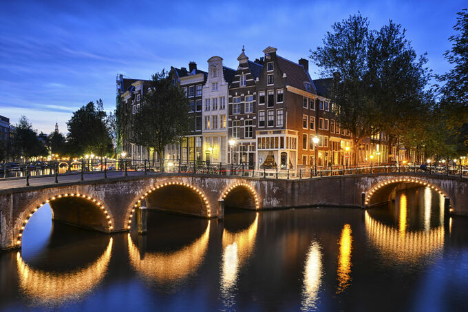 Keizersgracht at Night