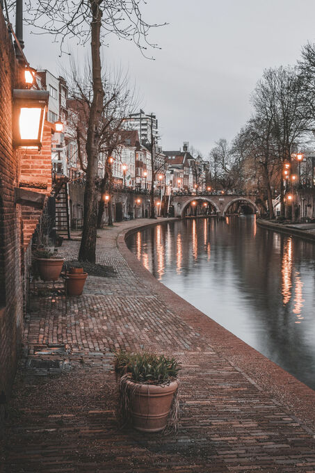 Utrecht langs de gracht