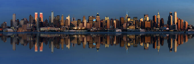 Midtown Skyline reflections