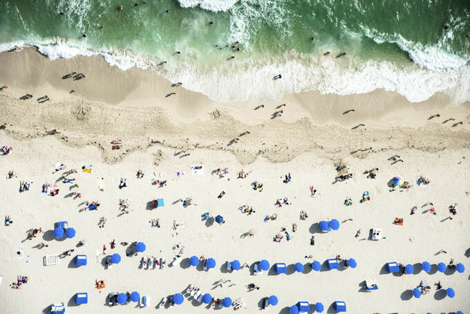 Miami Beach from above