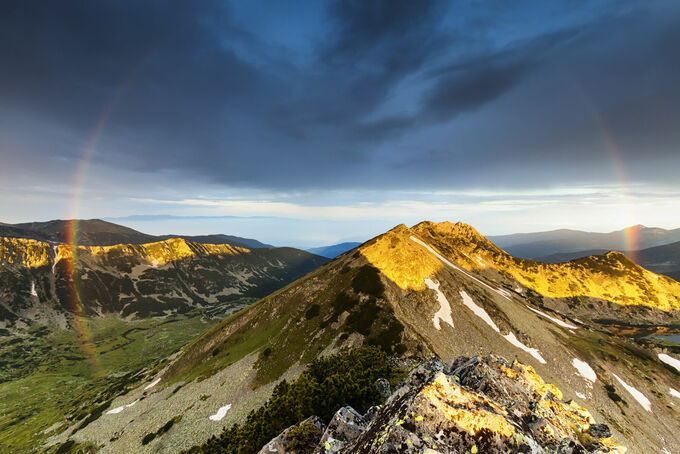 Rainbow over the Mountain