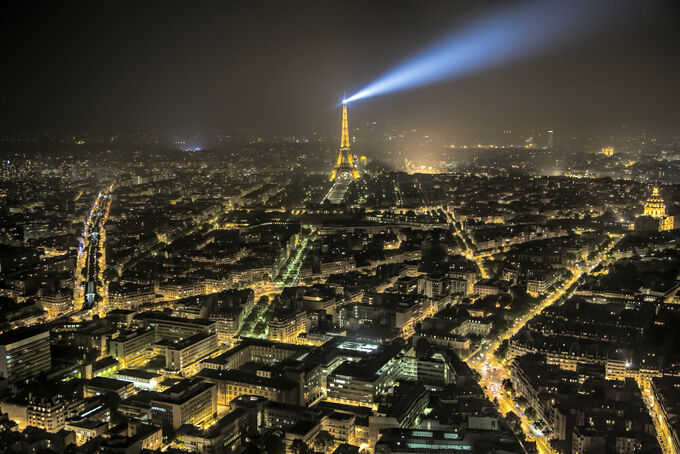 Paris cityview at Night