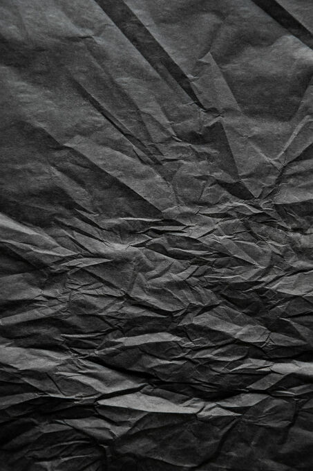 Black paper landscape
