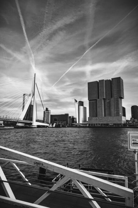 Planes over Rotterdam