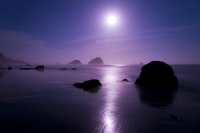 Moonlight Reflection