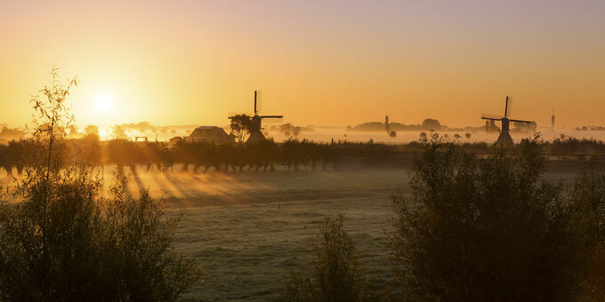 Molens in het landschap