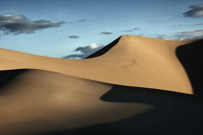 Sand dunes Death Valley