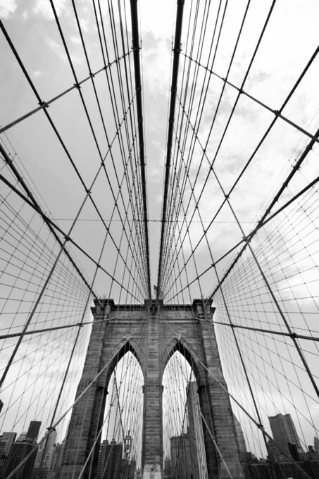 Brooklyn Bridge arches