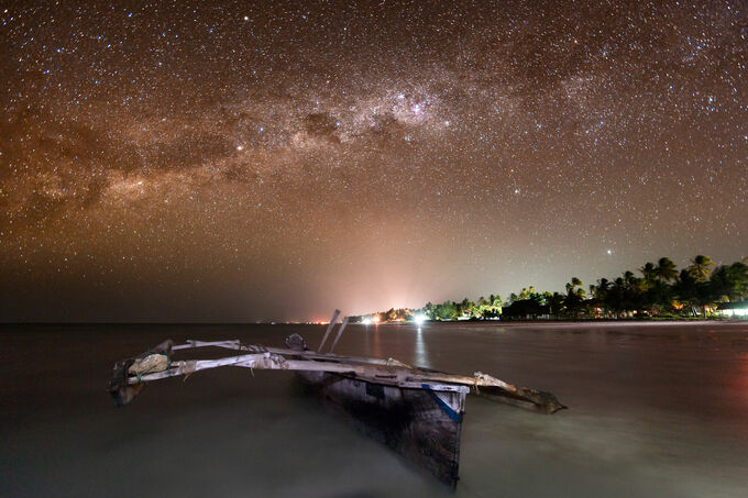 Zanzibar under the Milky Way