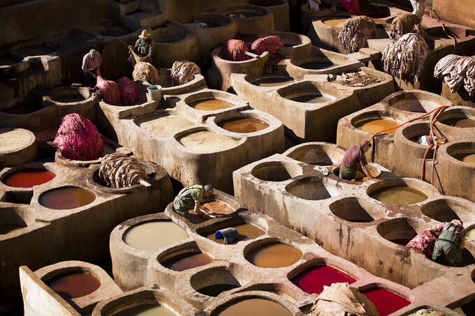 Leerlooierij, Marokko
