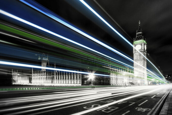 Big Ben at the speed of light