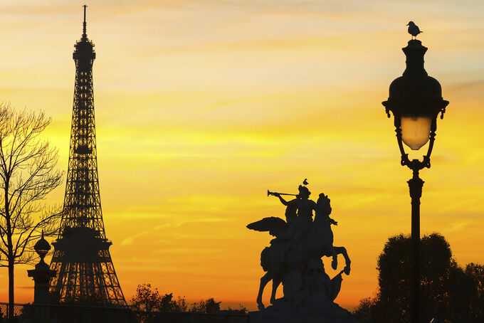 Sunset on La Concorde