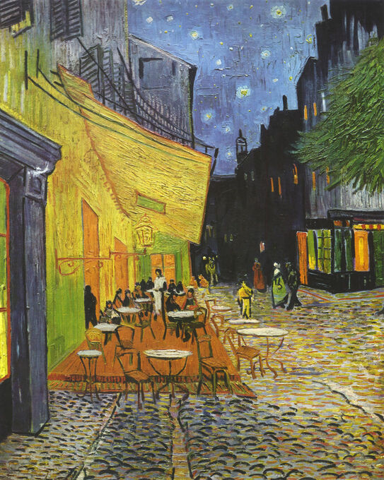 Caféterras bij nacht - V. van Gogh