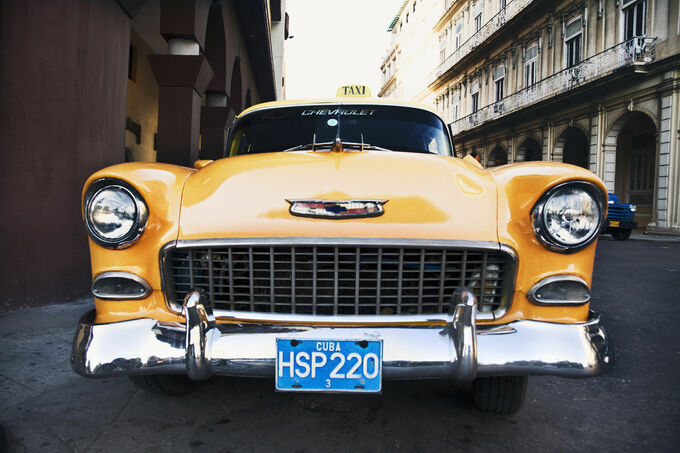 Vintage Chevrolet Taxi, Cuba