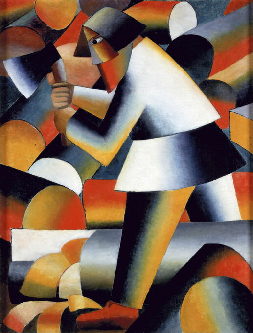 The Woodcutter - Kazimir Malevich