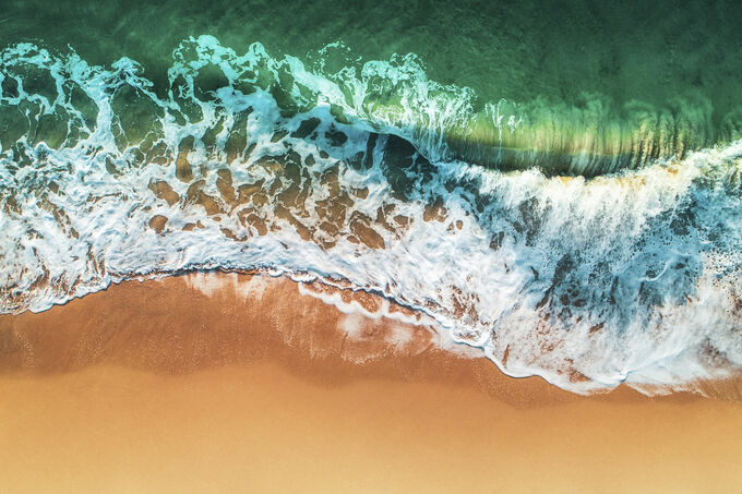 Aerial Beach View