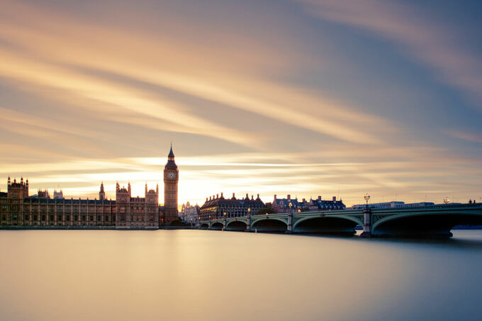 Sunset London