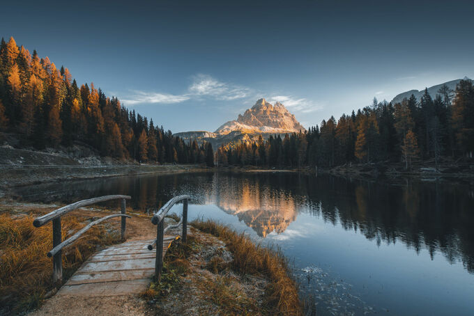 Lago Antorno, Dolomieten