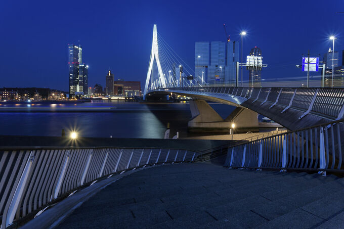 Erasmusbrug by Night