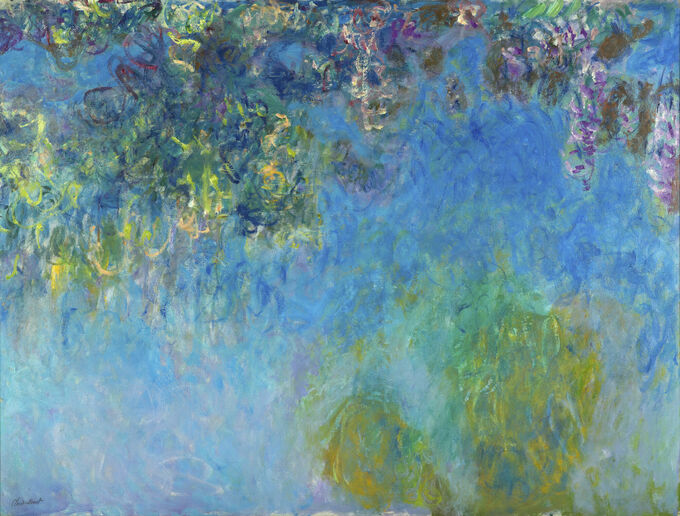 Blauweregen  - Claude Monet