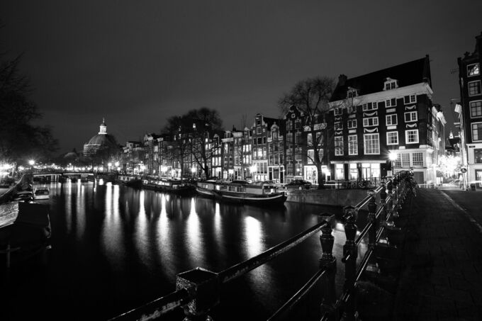 Koepelkerk bij Nacht, Amsterdam