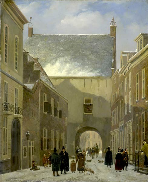 De Gevangenpoort te Den Haag - Johannes Adrianus van der Drift