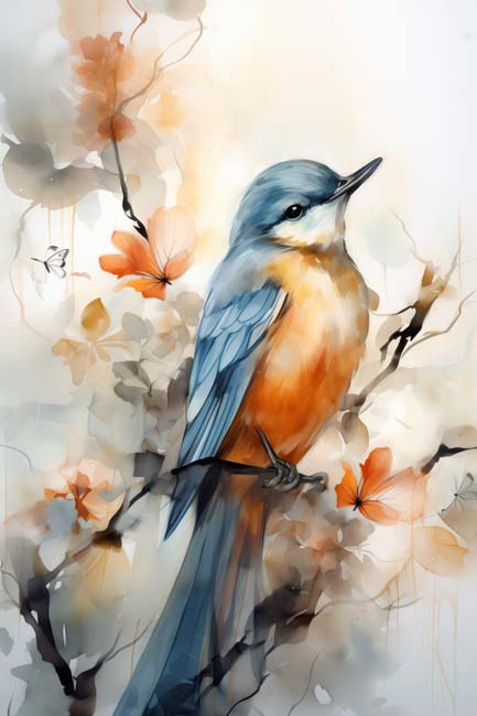 Posing in Aquarel