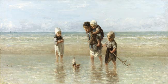 Kinderen der zee, Jozef Israëls