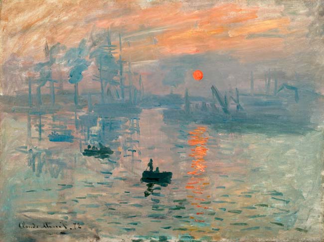 Impression, Soleil Levant (zonsopkomst) - Claude Monet