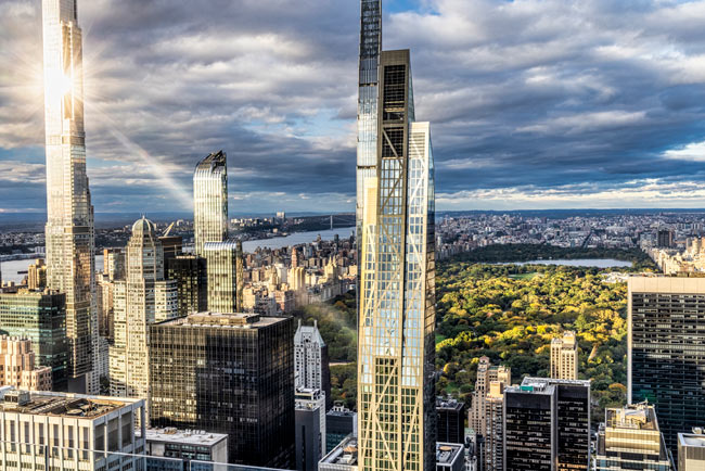 New York City Skyline View