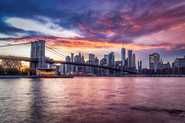 NYC Dumbo Sunset