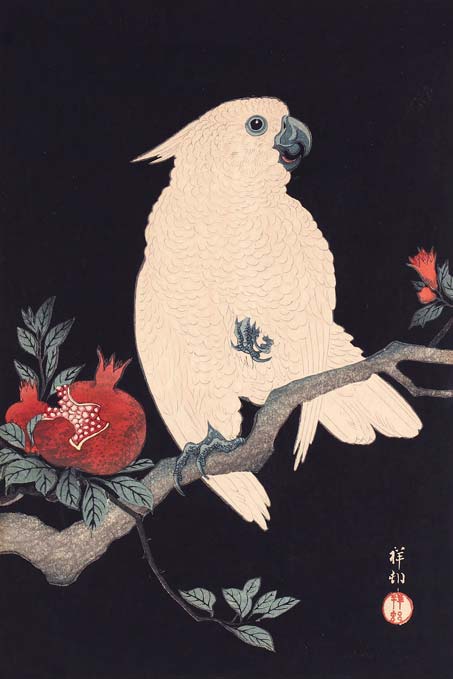 Kaketoe en Granaatappel - Ohara Koson