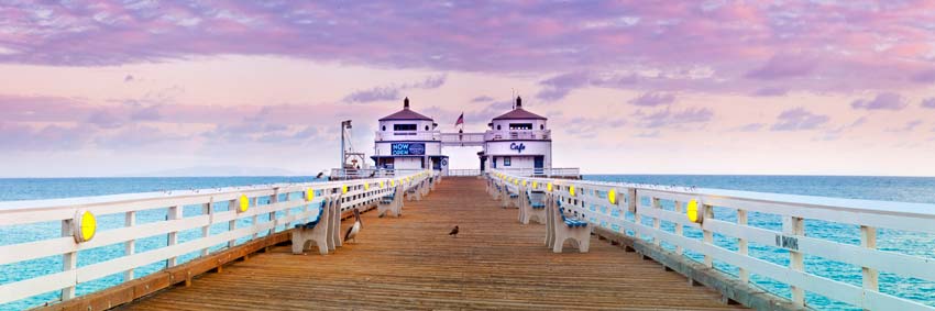 On Malibu Pier