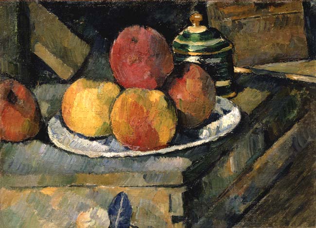 Fruit en suikerpot - Paul Cézanne