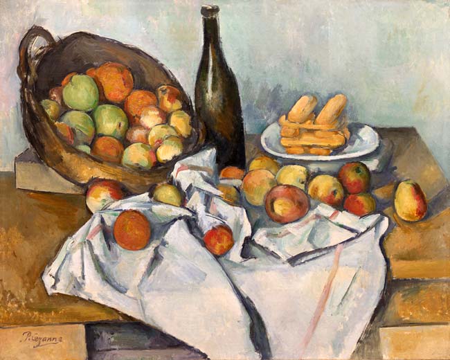 Mand met appelen - Paul Cézanne