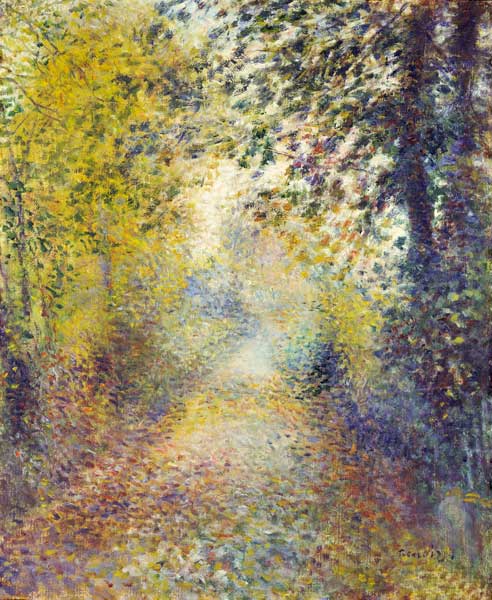 In het Bos - Pierre-Auguste Renoir